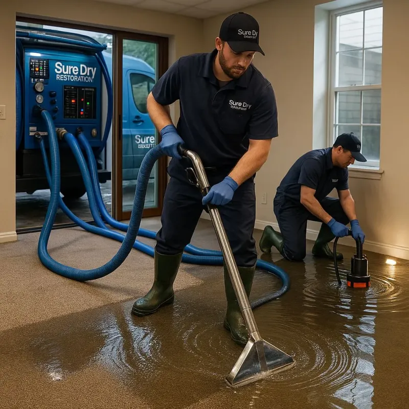 Water Extraction and Removal process in Rafael Hernandez, PR